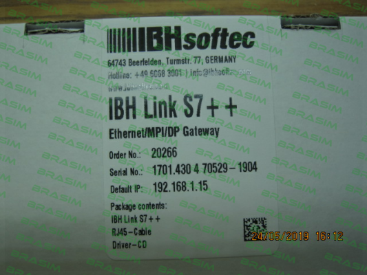 IBHsoftec-P/N: 20266 Type: IBH Link S7++ price