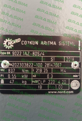 Nord-Type: SK 9022 1AZ-80S/4 price