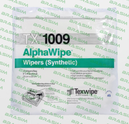 Texwipe-TX1009 (pack 1x1500 pcs) price