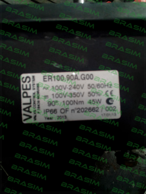 Valpes-ER100.90A.G00   202662/002 price