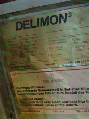 Bijur Delimon-WSE01A0123A02 price