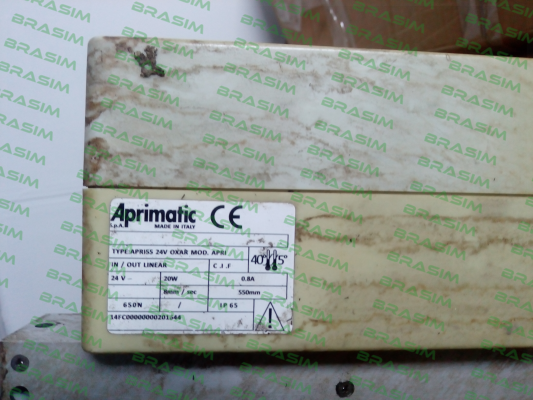 Aprimatic-Type: APRI55 24V OXAR MOD. APRI price