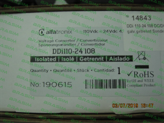 Alfatronix-DDi 110-24 108 (14843)  price