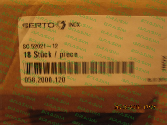 Serto-P/N: 058.2000.120, Type: SO 52021-12 price