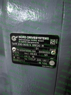 Nord-Type SK 330-90S/4 BRE20 (OEM) price