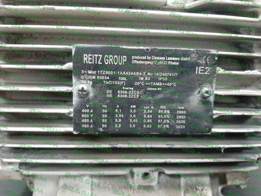 Reitz-1TZ9001-1AA434AB4-Z S/N:14/240741/7 price