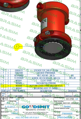 Goudsmit Magnetics-M35648 price