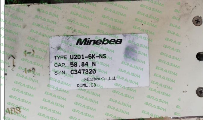 Minebea-U2D1-6K-NS S/N:C347320 price