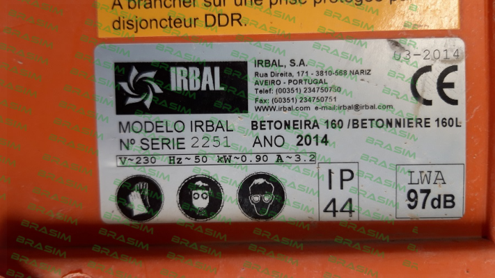 irbal-CBB60 for Irbal 2251 price