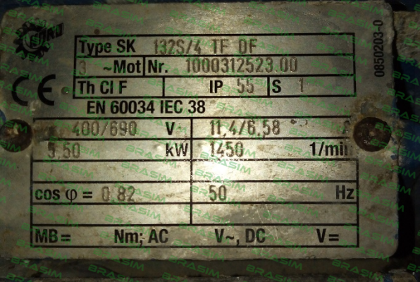 Nord-SK33-132SP/4 TF F price