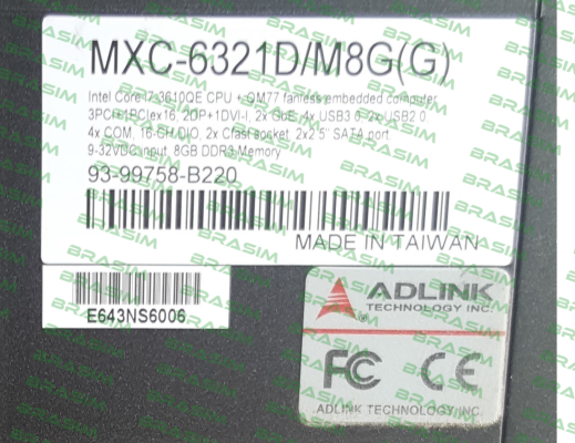 Adlink-MXC-6231D/M8G price