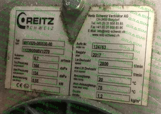 Reitz-MKV020-000530-00 price