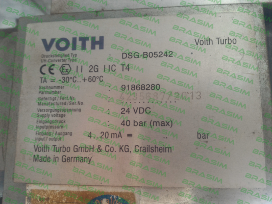 Voith-DSG-B05242 price