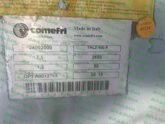 Comefri-THLZ 400 R price