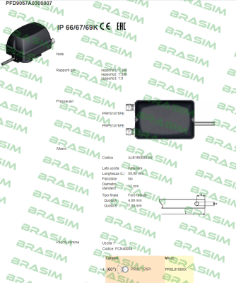 Ter Tecno Elettrica Ravasi-PFD9067A0300007 price