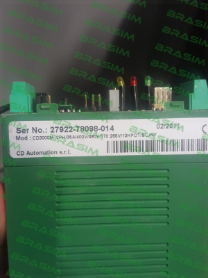 CD AUTOMATION-CD3000M 2PH/35A/400V/480V/170:265V/10KPOT/SC/NF old code / new code DM2035-42KB00020 price