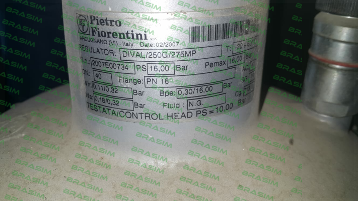 Pietro Fiorentini-DIVAL/250G/275MP price