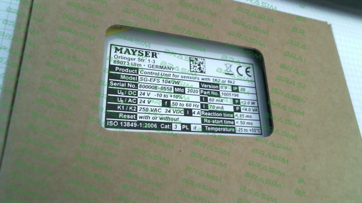 Mayser-7554-1893 - SG-EFS 104 2W 24 V price