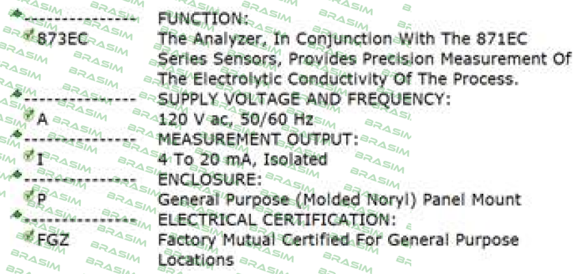 Foxboro (by Schneider Electric)-873EC-AIP-FGZ price