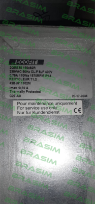 Ecofit-2GRE35.160/62R C27-A0 PSP price