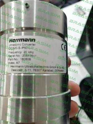 HERRMANN ULTRASONIC-180808 / CCS 20/S/IP50/L/I price