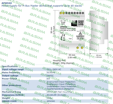 ADFweb-APW040 price