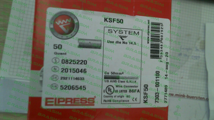 Elpress-KSF50 (pack x50) price