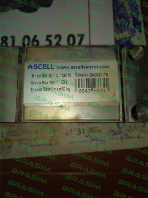 Ascell Sensor-TC6178 S/N: 0043983 price