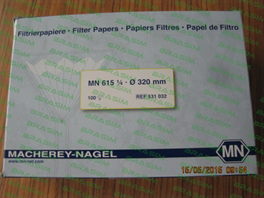 Macherey Nagel-531032 ( Filter Papers Folded MN 615 1/4), (1 pack = 100 pcs) price