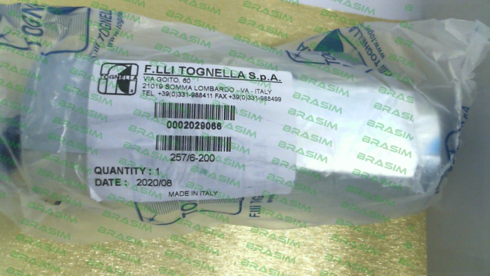 Tognella-257/6-TYPE 200 price