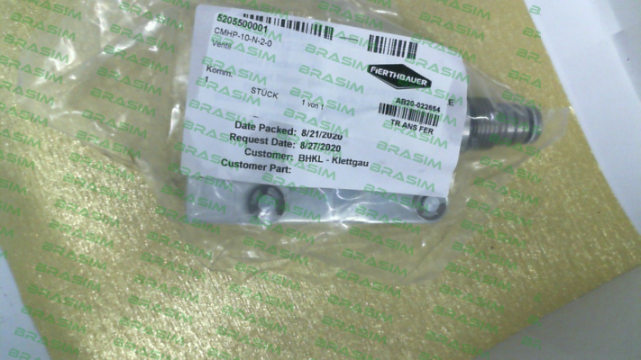 Bucher-5205500001 / CMHP-10-N-2-0 price