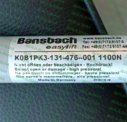 Bansbach-K0B1PK3-131-476--001/1100N price