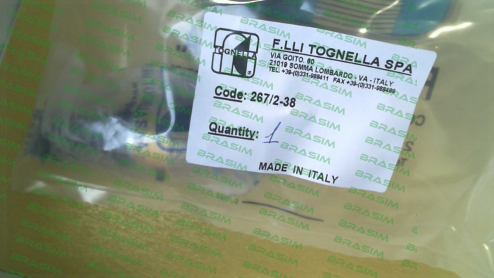 Tognella-FT 267/2-3/8 price