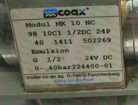 Coax-MK 10 NC (502269) price