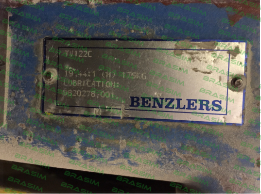 Benzlers-TV122C20, 9820278.001,19.44:1 replaced by J100-20-100-20  price