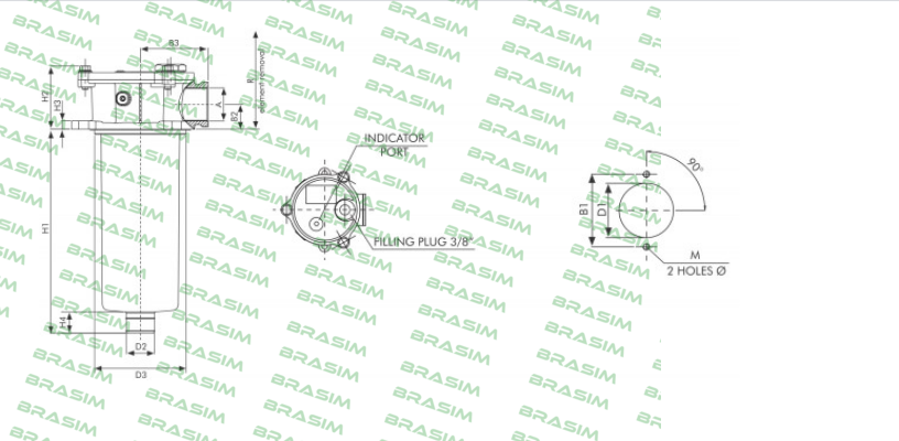 Filtrec-FR130C25BBB500000 price