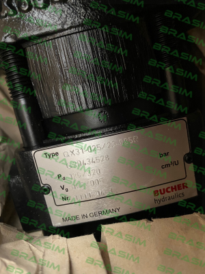 Bucher-100020451, QX31-025/23-005R price