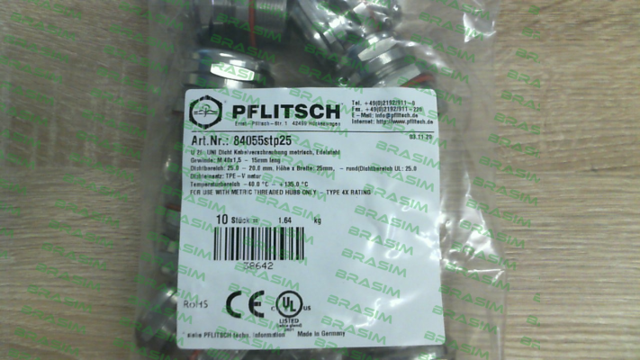 PFLITSCH-84055STP25 price