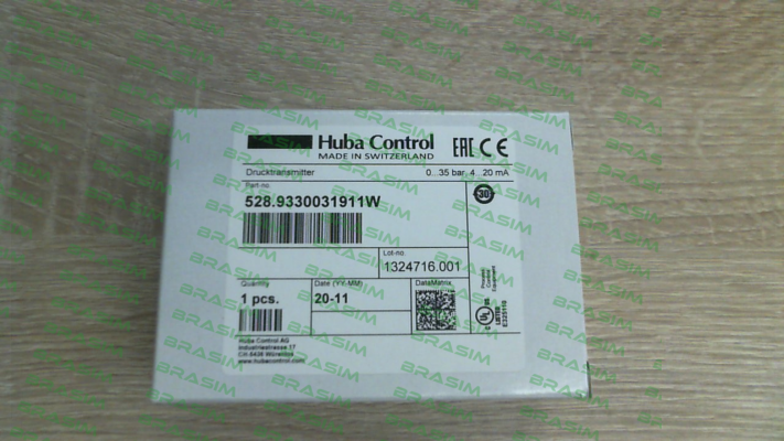 Huba Control-528.9330031911W price