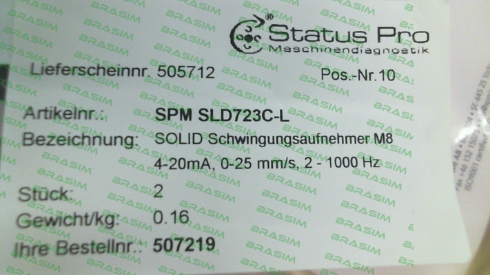 SPM Instrument-SLD723C-L price