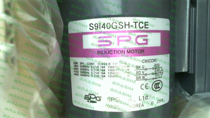 Spg Motor-SPG S9I40GSH-TCE price