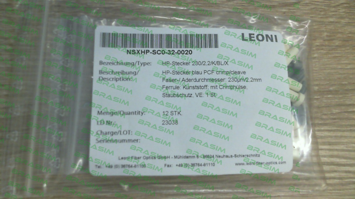 Leoni-NSXHP-SC0-32-0020 price