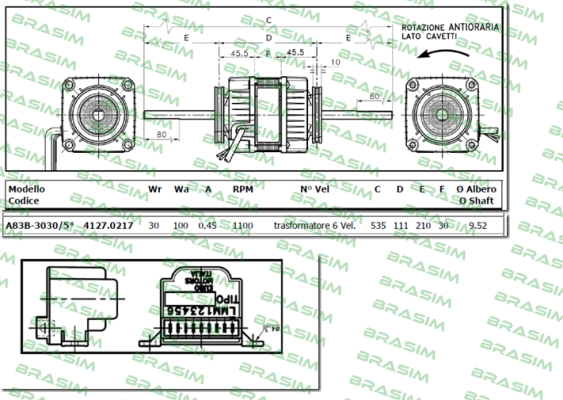 Euro Motors Italia-4127.0217 – A83B 3030/5 price