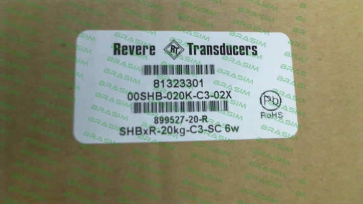 Revere-P/N: 03002C3 Type: SHBxR-20kg-C3-SC price