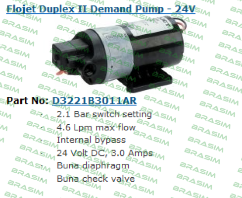 Flojet Pump-D3221B3011AR  price