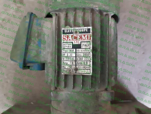 Sacemi-IMM B HP 0.33 price