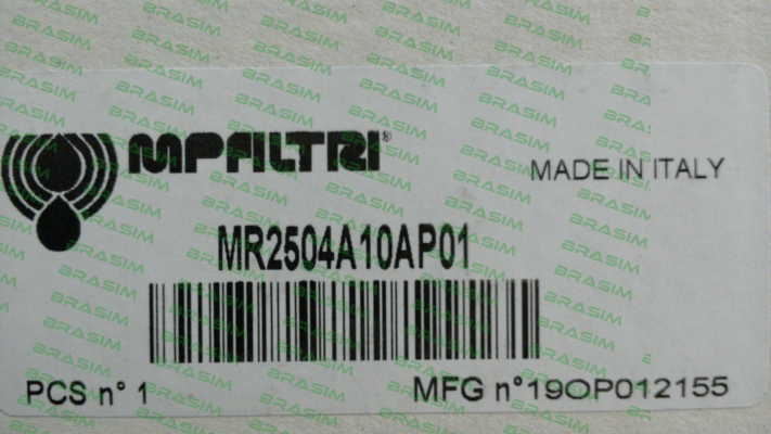 MP Filtri-P/N: 2625 Type: MR-250-4-A10-A-P01 price