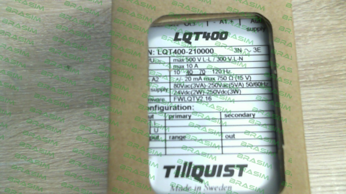 Tillquist-LQT400 price