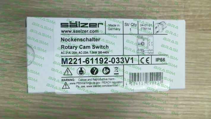 Salzer-M221-61192-033V1 price