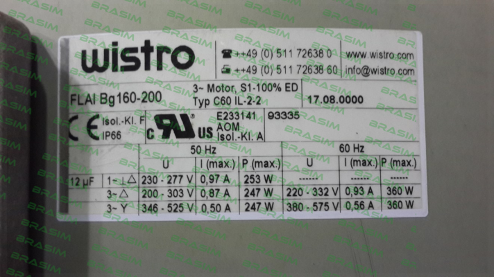 Wistro-17.08.0000 price